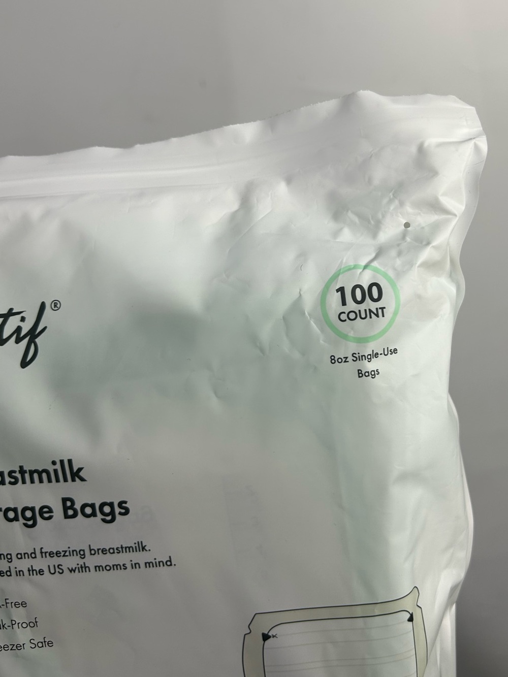5 for $25🔥Motif Breastmilk Storage Bags- 100 Count - Picture 4 of 5